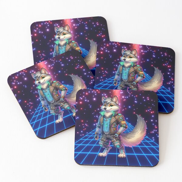Item preview, Cyber Wolf Adventurer designed and sold by Sillytoe.