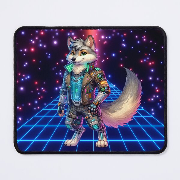 Item preview, Cyber Wolf Adventurer designed and sold by Sillytoe.