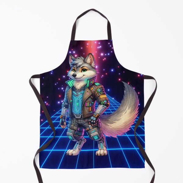 Item preview, Cyber Wolf Adventurer designed and sold by Sillytoe.