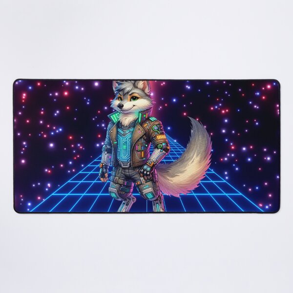 Item preview, Cyber Wolf Adventurer designed and sold by Sillytoe.