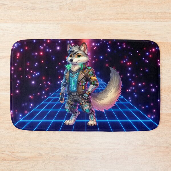 Item preview, Cyber Wolf Adventurer designed and sold by Sillytoe.