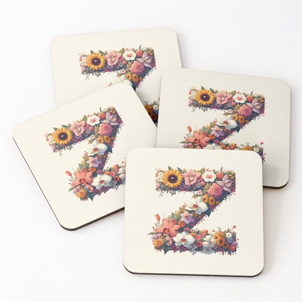 Item preview, Floral Letter Z designed and sold by zzz888.