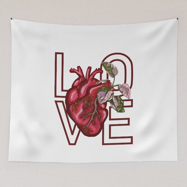 Item preview, Beautiful Flower Blossoming from the Heart designed and sold by Pandositive.
