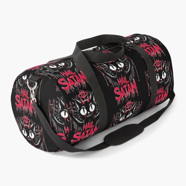 Item preview, Hail Satan Funny Cat designed and sold by TomFrontierArt.