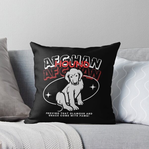 Item preview, Afghan hound : proving that glamour and grave come with paws designed and sold by Peerless-Prime.