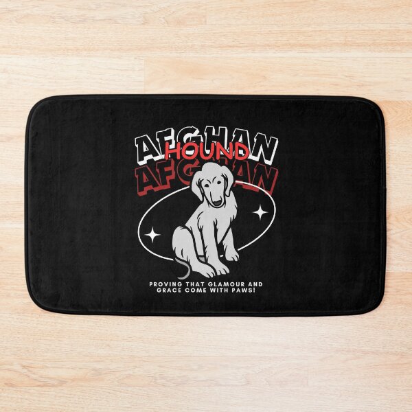 Item preview, Afghan hound : proving that glamour and grave come with paws designed and sold by Peerless-Prime.