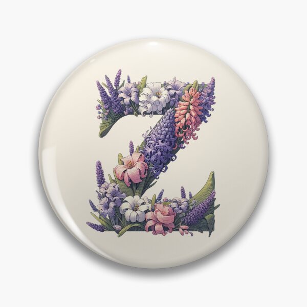 Item preview, Floral Letter Z designed and sold by zzz888.