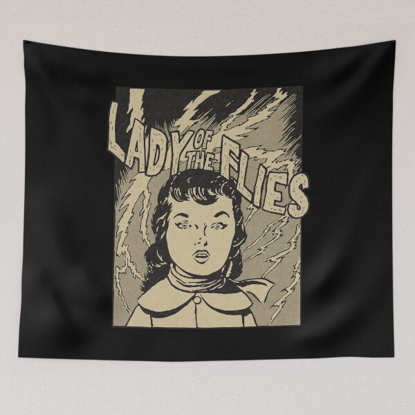 Item preview, Phenomena movie - Lady of the Flies monochrome designed and sold by LapinMagnetik.