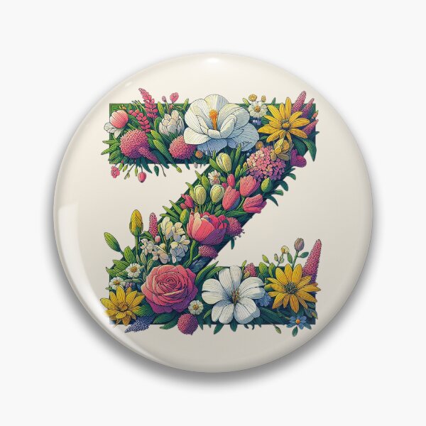 Item preview, Floral Letter Z designed and sold by zzz888.