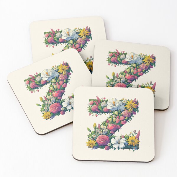 Item preview, Floral Letter Z designed and sold by zzz888.
