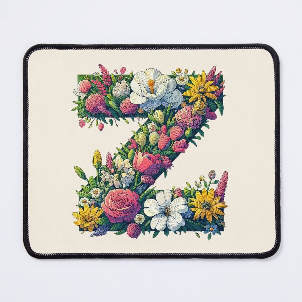 Item preview, Floral Letter Z designed and sold by zzz888.