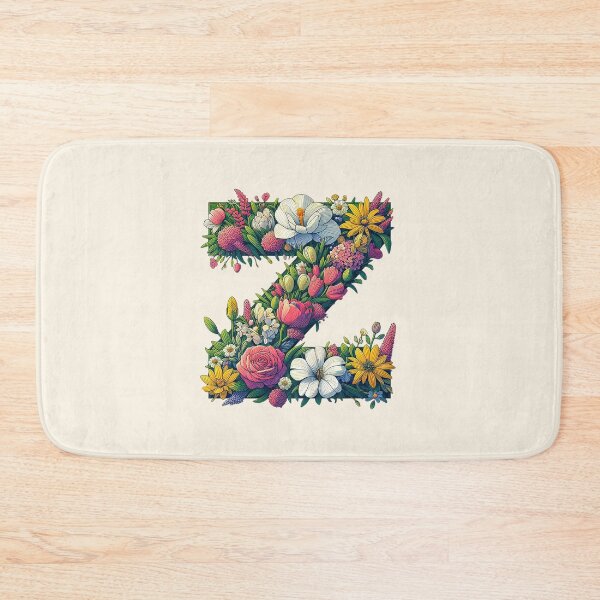 Item preview, Floral Letter Z designed and sold by zzz888.