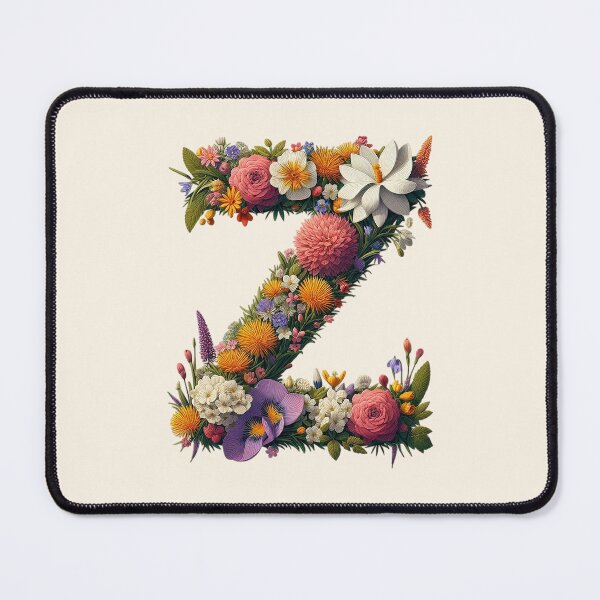 Item preview, Floral Letter Z designed and sold by zzz888.