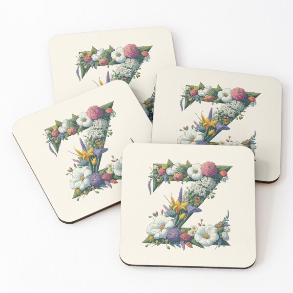 Item preview, Floral Letter Z designed and sold by zzz888.