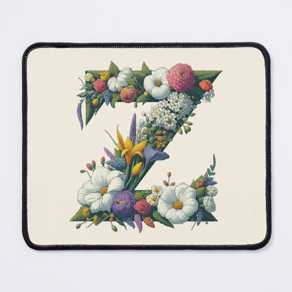 Item preview, Floral Letter Z designed and sold by zzz888.
