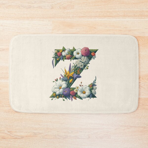 Item preview, Floral Letter Z designed and sold by zzz888.