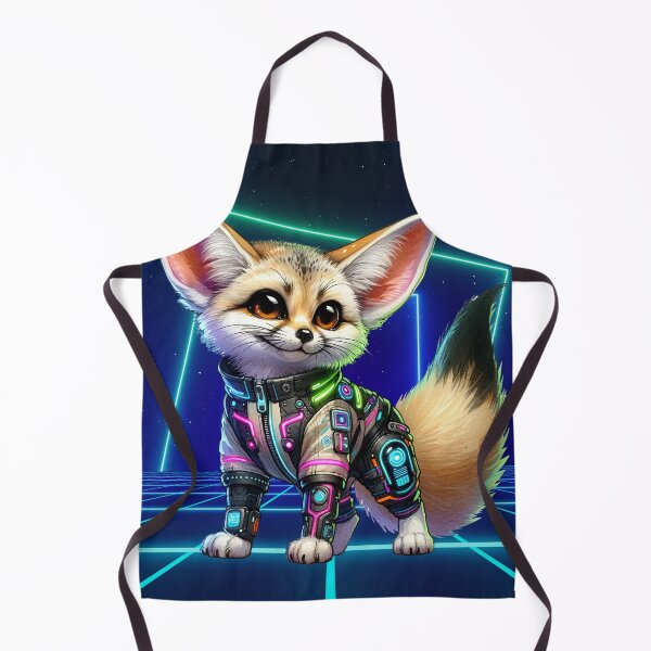 Item preview, Neon Fennec Fox Explorer designed and sold by Sillytoe.