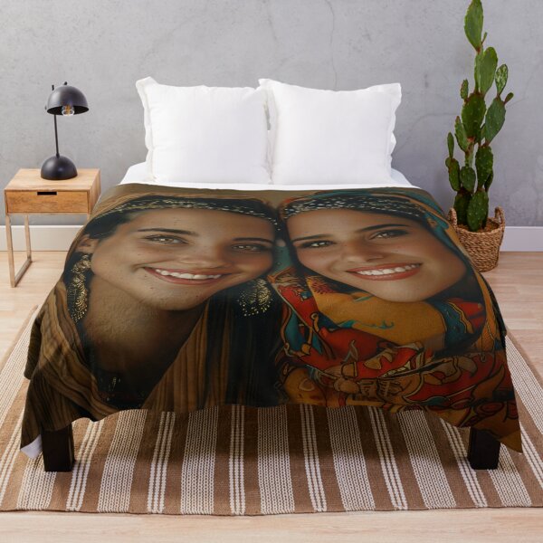 Item preview, Hassiba and Tafsut - Algerian Berber Twins designed and sold by HighlyDeep.