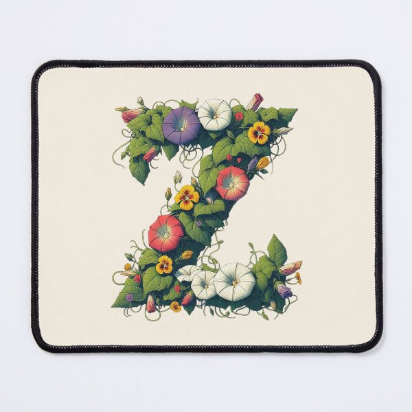 Item preview, Floral Letter Z designed and sold by zzz888.