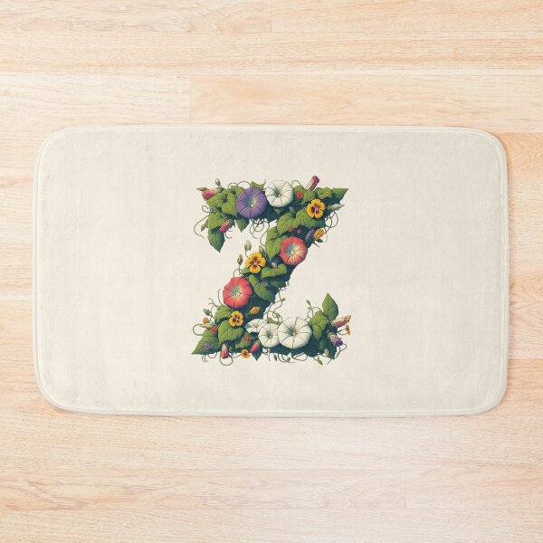 Item preview, Floral Letter Z designed and sold by zzz888.