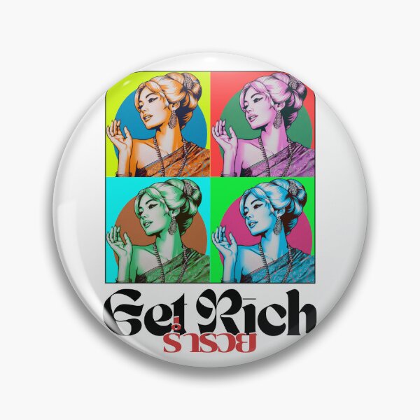 Item preview, Get rich,Nang Kwak,Luck Angel thai,Thailand,Thai vibs,Pop Art Style, designed and sold by 1SINGHA.