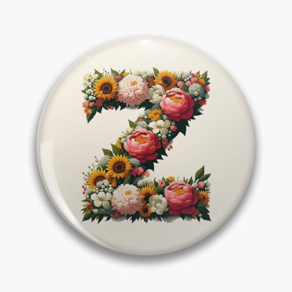 Item preview, Floral Letter Z designed and sold by zzz888.