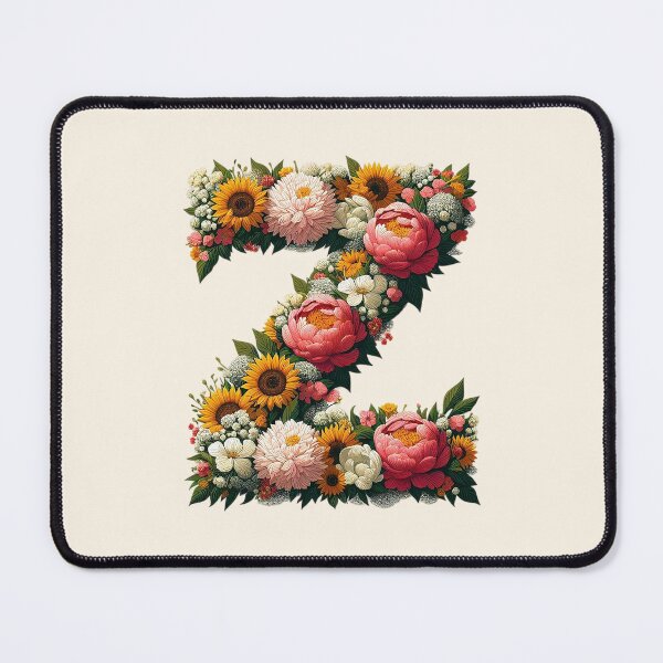 Item preview, Floral Letter Z designed and sold by zzz888.