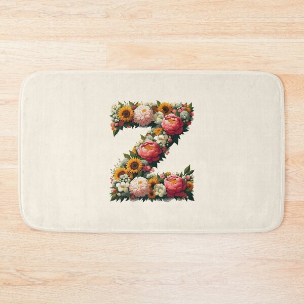 Item preview, Floral Letter Z designed and sold by zzz888.