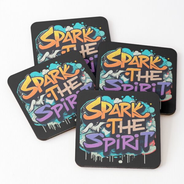 Item preview,  Spark the Spirit: Multicolor Motivational designed and sold by deluxedigital1.