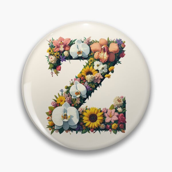 Item preview, Floral Letter Z designed and sold by zzz888.