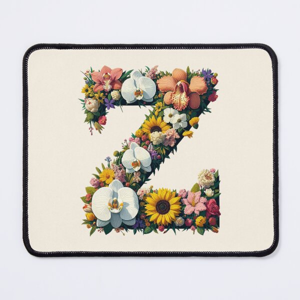 Item preview, Floral Letter Z designed and sold by zzz888.