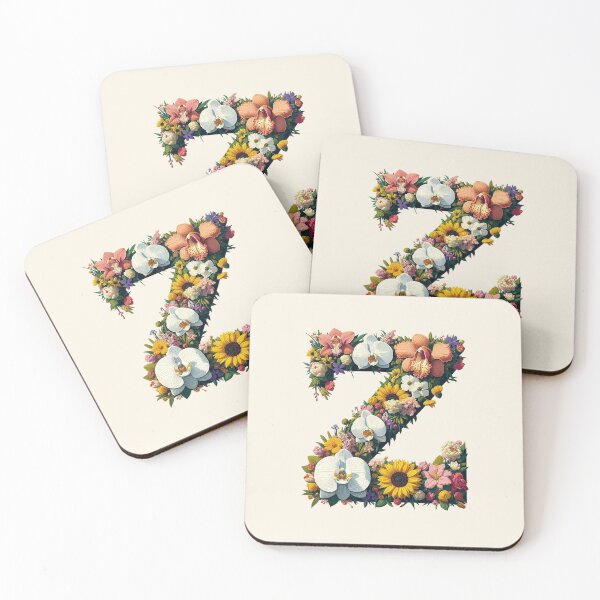 Item preview, Floral Letter Z designed and sold by zzz888.