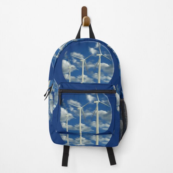 Item preview, Wind Turbines Renewable Sustainable Energy Blue Sky Round designed and sold by oz10.
