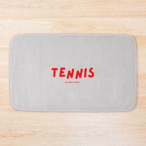 Item preview, New balls please. Tennis Red Text designed and sold by DirtySports.