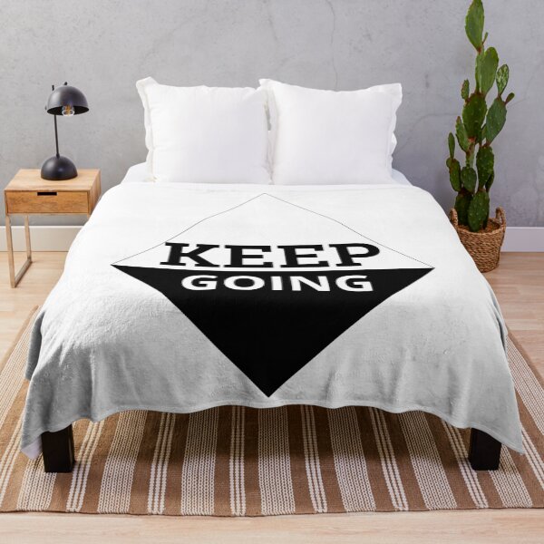 Item preview, Unisex Trendy Apparel - 'Keep Going' Custom modern Design designed and sold by Designer-Haven.