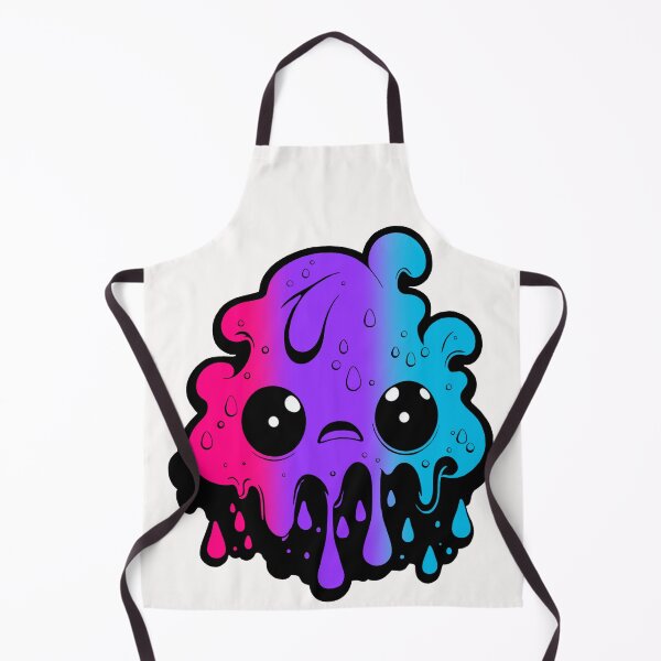 Item preview, Androgynous Pride Flag Kawaii Melting Monster , Subtle Androgynous Flag Design designed and sold by Travelslightly.