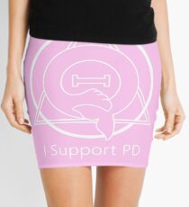 PD (ytb) Theta-Delta Therian Symbol "I support PD" Mini Skirt