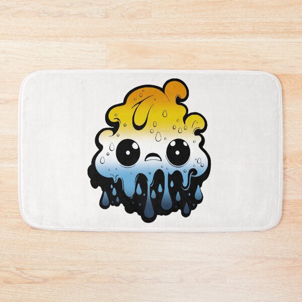 Item preview, AroAce Pride Flag Kawaii Melting Monster , Subtle AroAce Flag Design designed and sold by Travelslightly.