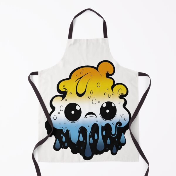 Item preview, AroAce Pride Flag Kawaii Melting Monster , Subtle AroAce Flag Design designed and sold by Travelslightly.