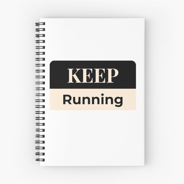 Item preview, Unisex Trendy Apparel - 'Keep Running' Custom modern Design designed and sold by Designer-Haven.