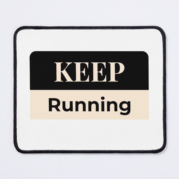Item preview, Unisex Trendy Apparel - 'Keep Running' Custom modern Design designed and sold by Designer-Haven.