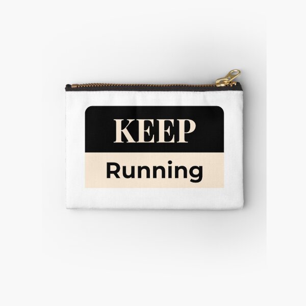 Item preview, Unisex Trendy Apparel - 'Keep Running' Custom modern Design designed and sold by Designer-Haven.