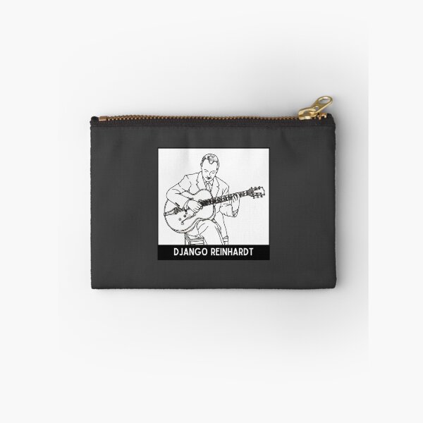 Item preview, Vintage Black White Django Reinhardt Jazz Guitarist Jazz Musician designed and sold by FociCreate.