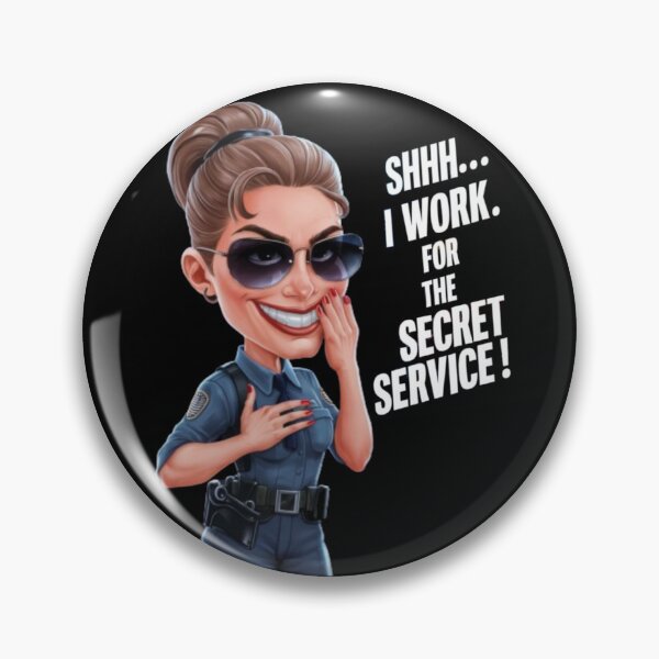 Item preview, I Work For The Secret Service designed and sold by Flirt-Teez.