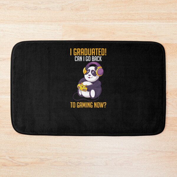 Item preview, I GRADUATED ! CAN I GO BACK TO GAMING NOW! designed and sold by wesdesignshop.