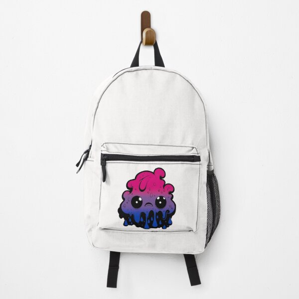 Item preview, Bisexual Pride Flag Kawaii Melting Monster , Subtle Bi Flag Design designed and sold by Travelslightly.