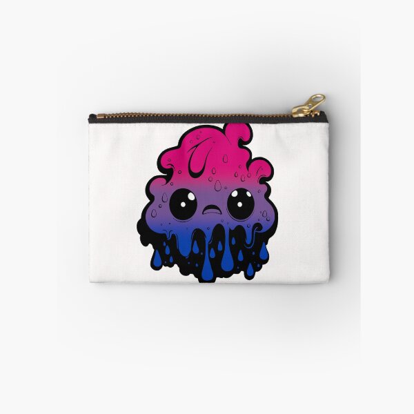 Item preview, Bisexual Pride Flag Kawaii Melting Monster , Subtle Bi Flag Design designed and sold by Travelslightly.