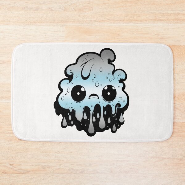 Item preview,  Demiboy Pride Flag Kawaii Melting Monster, Subtle Demiboy Flag Design designed and sold by Travelslightly.