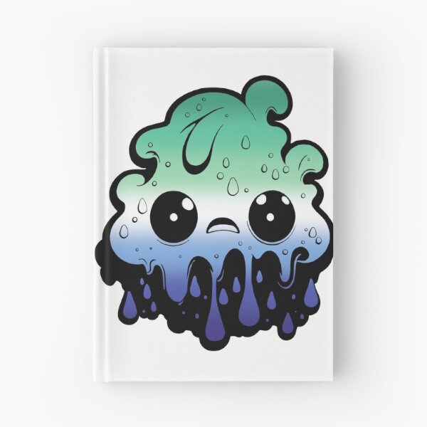 Item preview, Gay MLM Pride Flag Kawaii Melting Monster, Subtle MLM Flag Design designed and sold by Travelslightly.