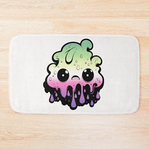 Item preview, Genderfae Pride Flag Kawaii Melting Monster, Subtle Genderdoe Flag Design designed and sold by Travelslightly.